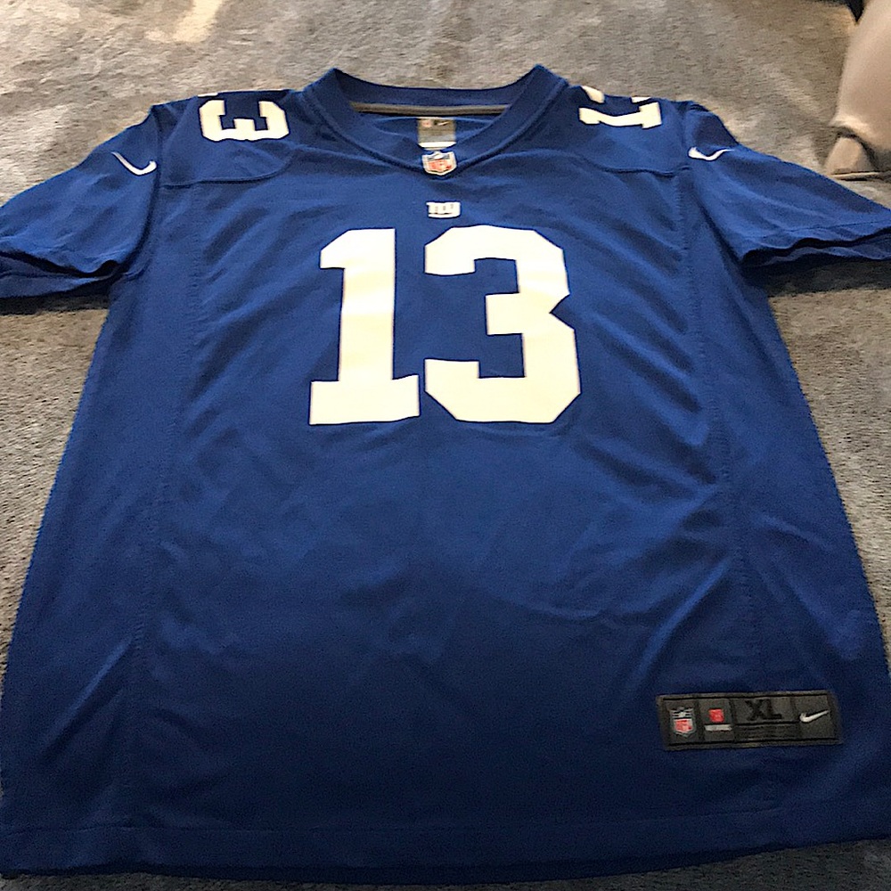 Youth XL 18-20 Giants Beckham Jr. football jersey